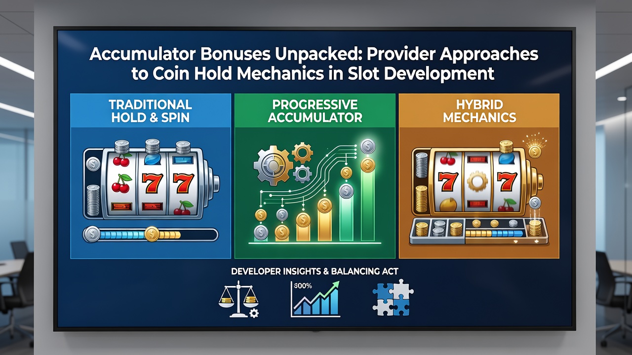 Close-up view of coin hold mechanics with accumulator meter filling during bonus round