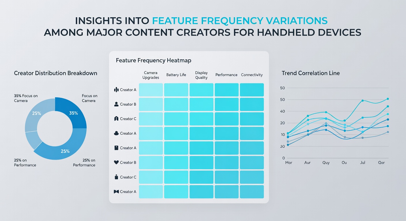 Comparison chart displaying feature trigger rates across different mobile slot providers on various handheld devices
